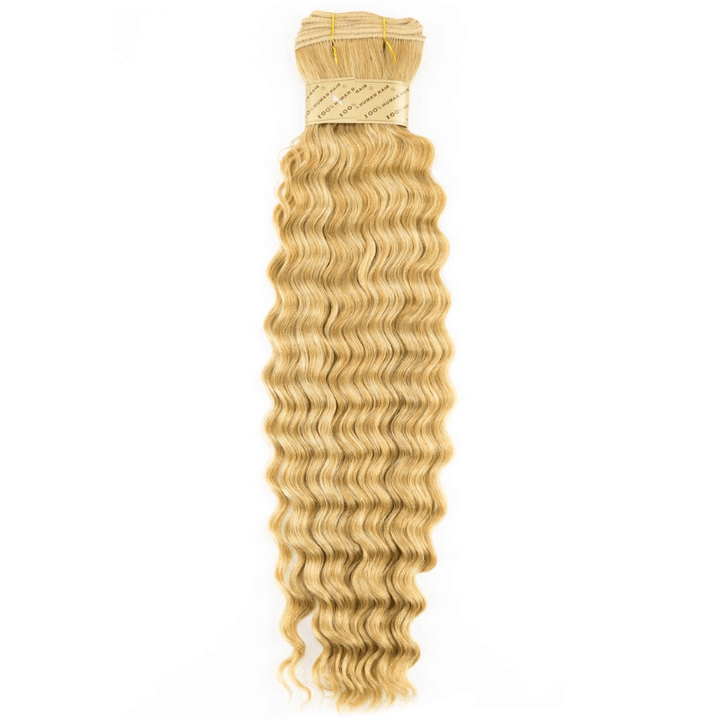 14" Machine Tied Weft - Deep Wave