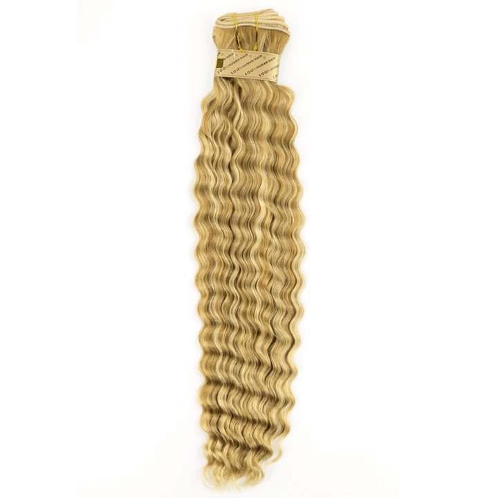 14" Machine Tied Weft - Deep Wave