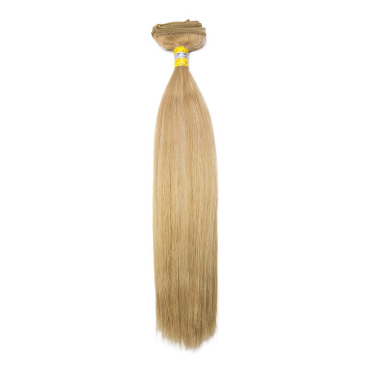 12" Machine Tied Weft - Silky Straight
