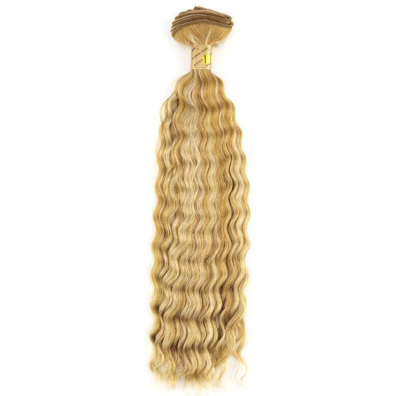 18" Machine Tied Weft - Deep Wave