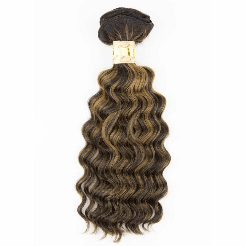 14" Machine Tied Weft - Deep Wave