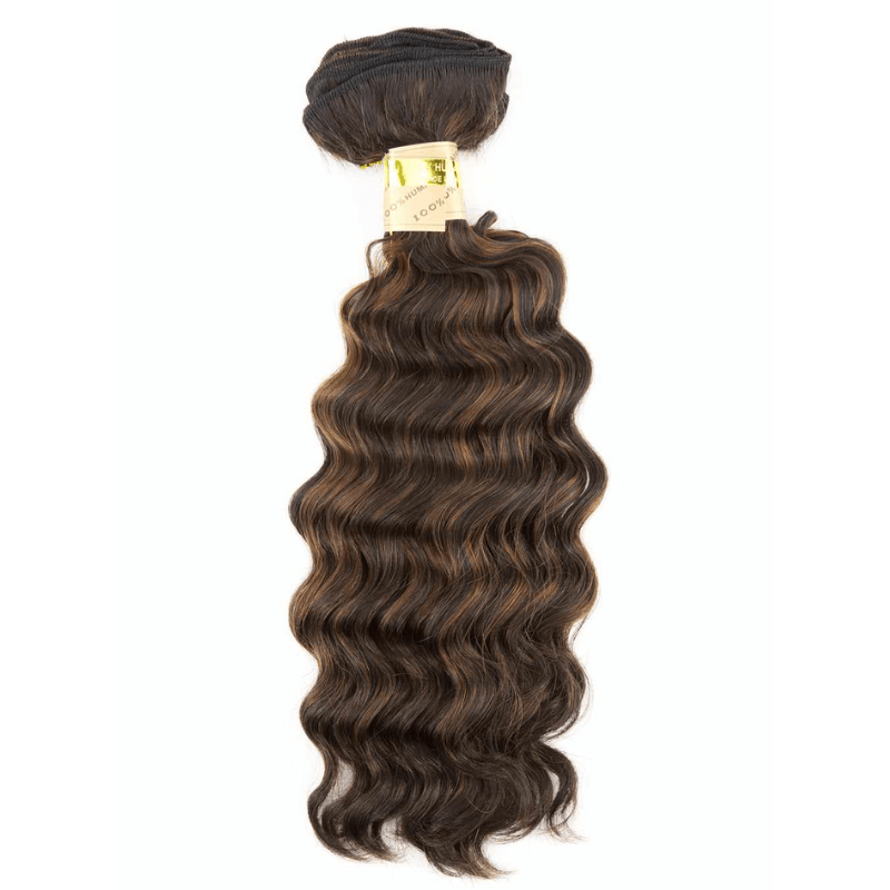 14" Machine Tied Weft - Deep Wave