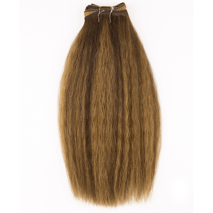 16" Machine Tied Weft - Textured Brazilian Wave