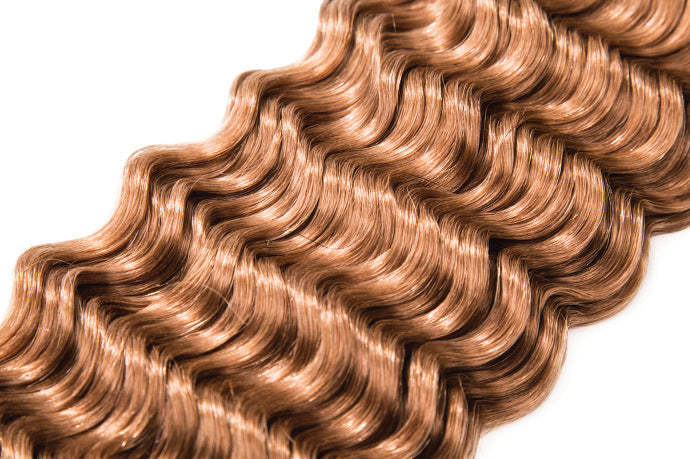 Bohyme Deep Wave human hair extension texture