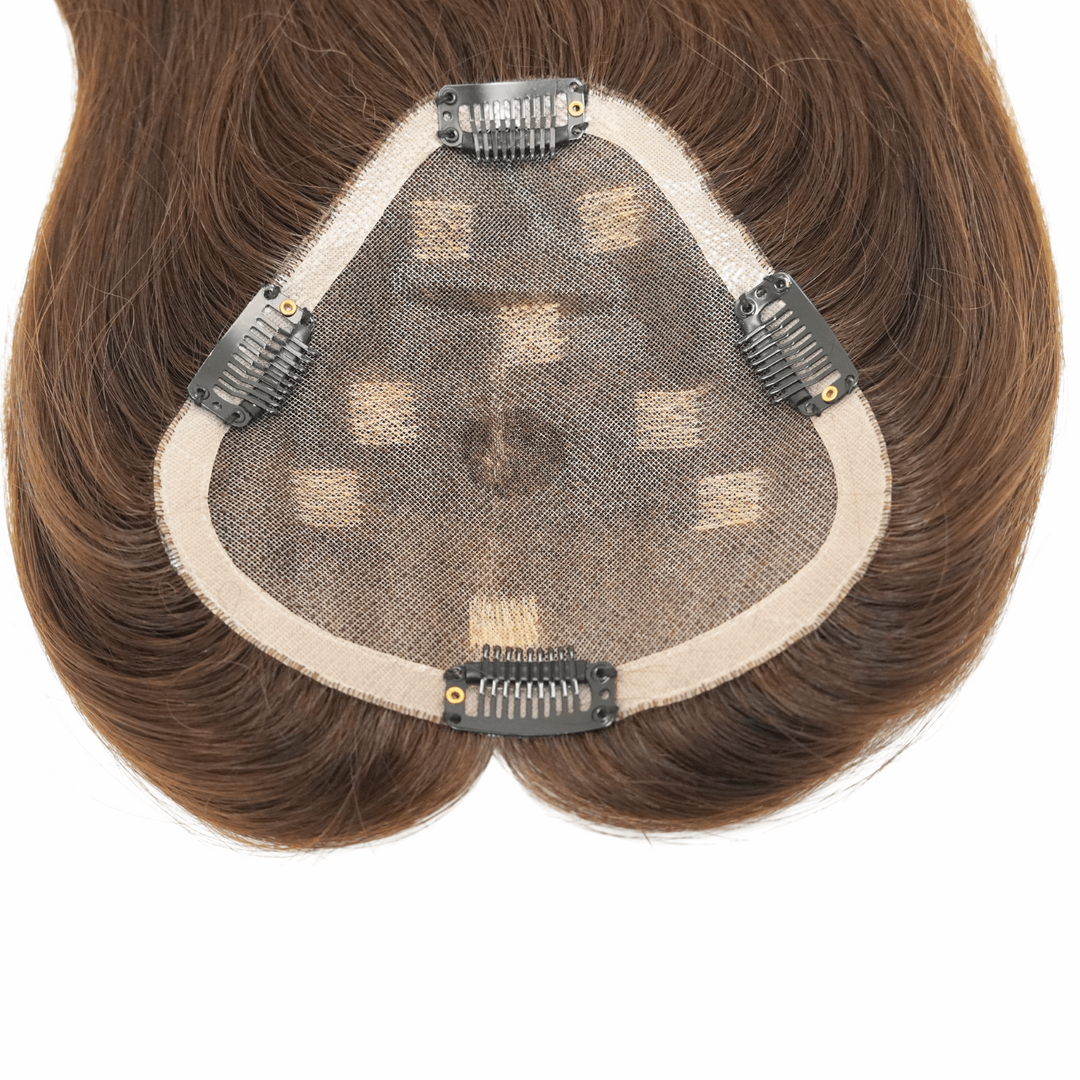 Bohyme 14" Bohyme Classic - Hand Tied Top Piece - Straight - Simply Hair Co.