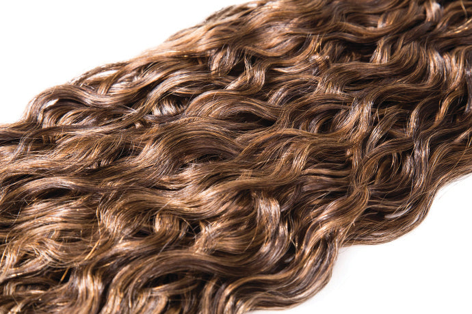 Bohyme French Refined Wave human hair extension texture