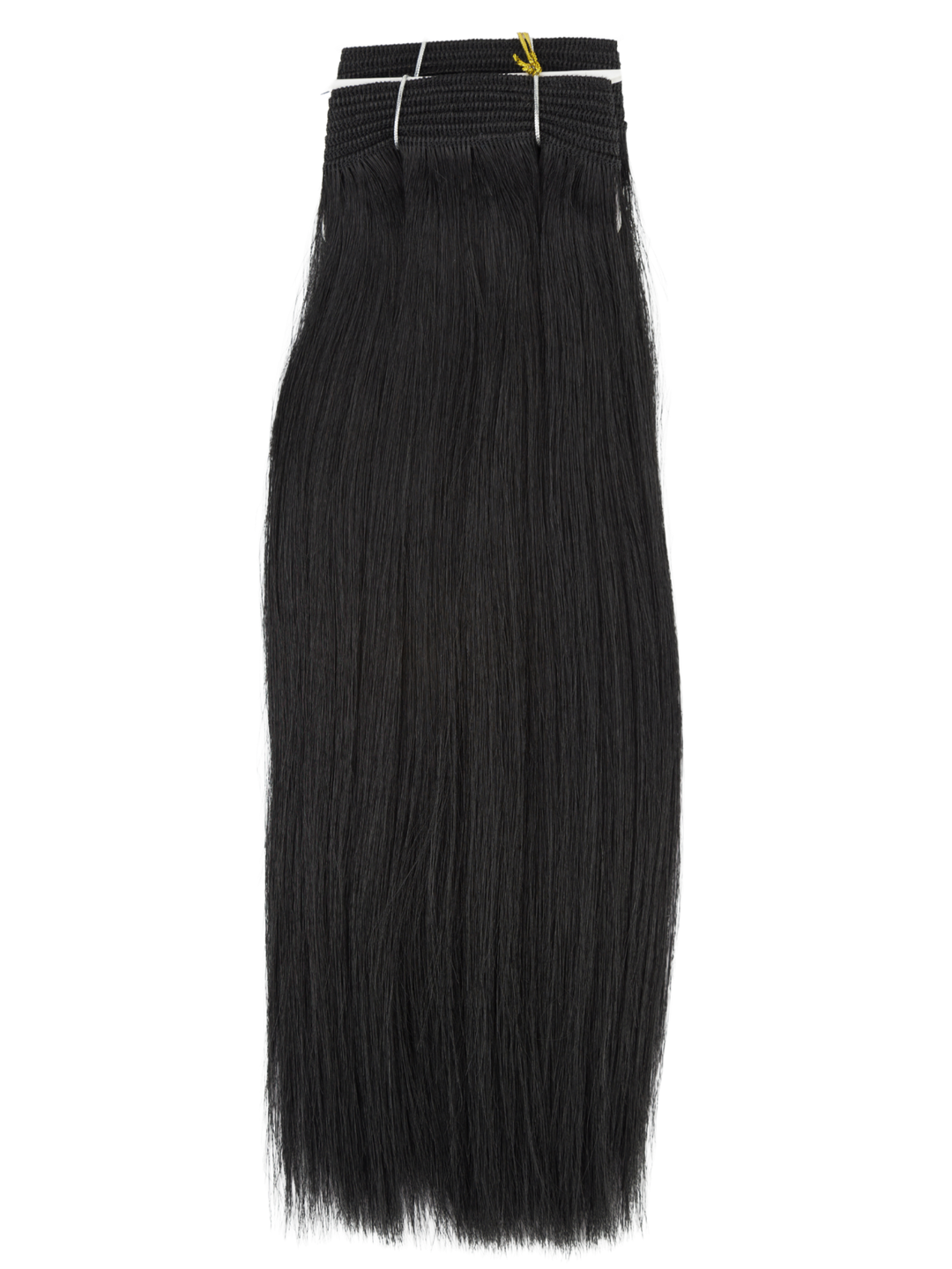 16" Machine Tied Weft - Platinum Yaki - Thickest Straight
