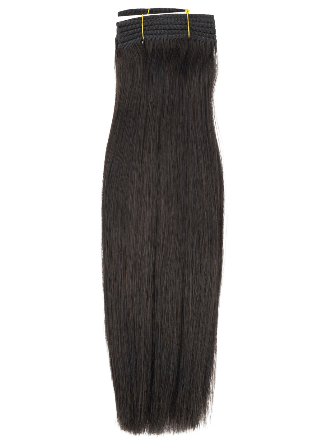16" Machine Tied Weft - Platinum Yaki - Thickest Straight