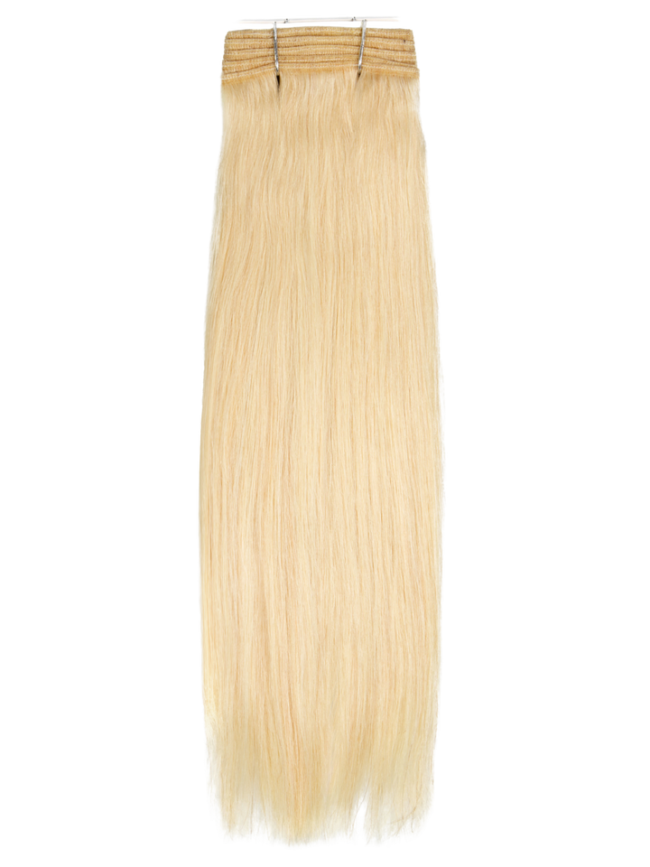 14" Machine Tied Weft - Textured Velvet Straight