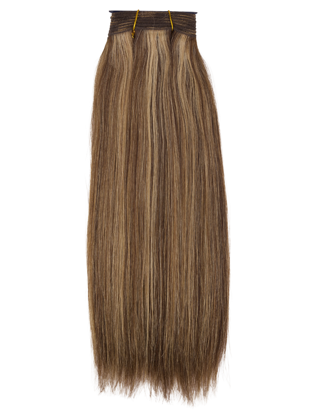 16" Machine Tied Weft - Platinum Yaki - Thickest Straight