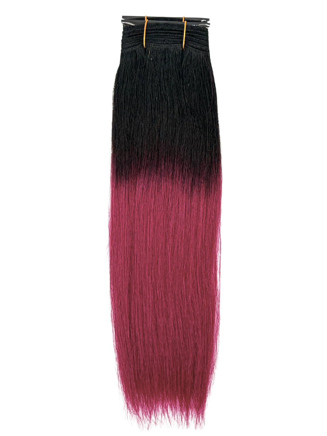 14" Machine Tied Weft - Textured Velvet Straight