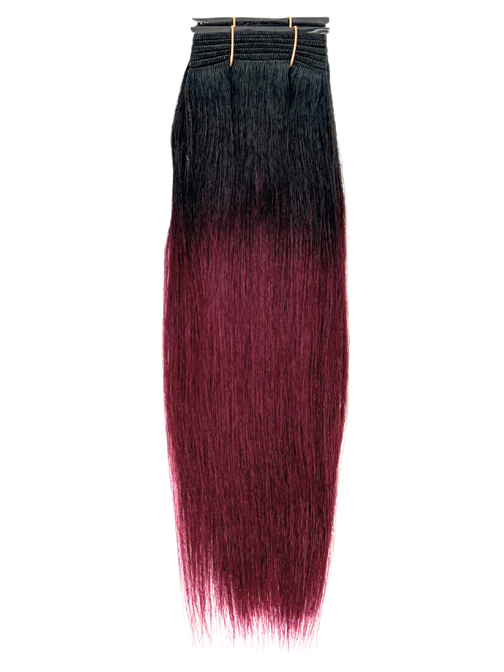 14" Machine Tied Weft - Textured Straight