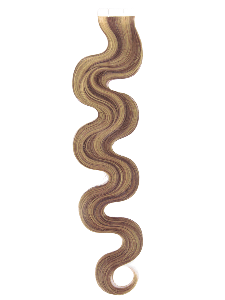 22" Bohyme Essential Tape Ins Body Wave Color H4/27