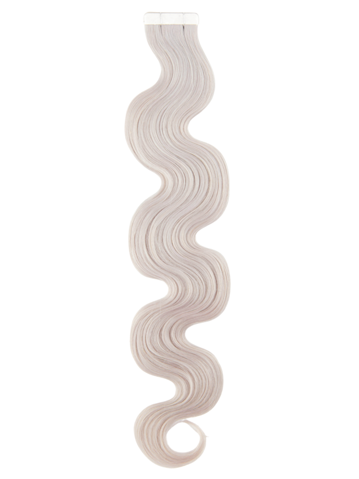 22" Bohyme Essential Tape Ins Body Wave Color SILVER GREY