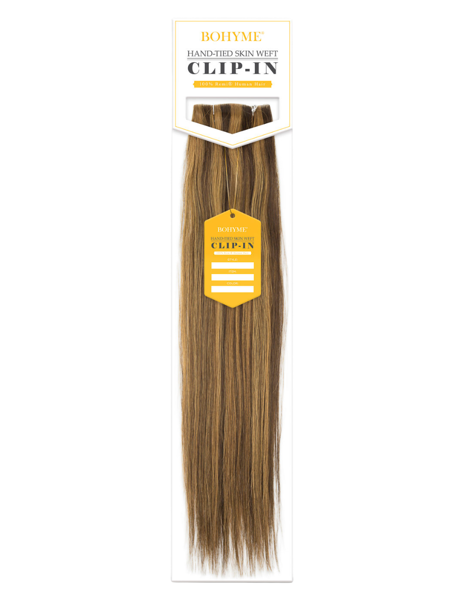 Bohyme Classic Hand Tied Skin Weft Clip In - Silky Straight | FINAL SALE