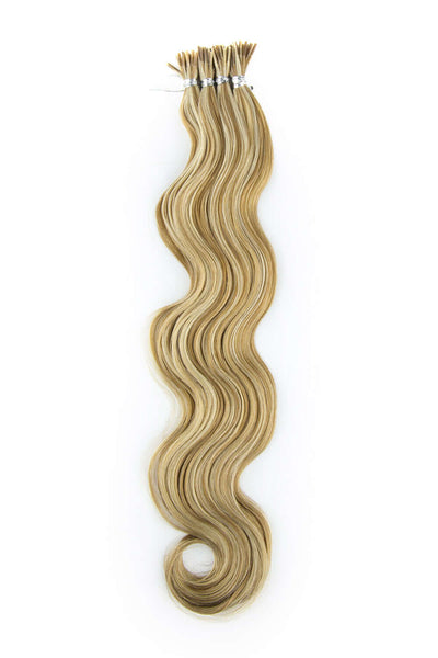 Bohyme Classic 120 Piece Body Wave I-Tips allow stylists to precisely add to specific areas for custom color, fullness and length.