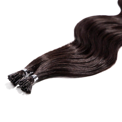 Bohyme Classic 60 Piece Body Wave I-Tips allow stylists to precisely add to specific areas for custom color, fullness and length.