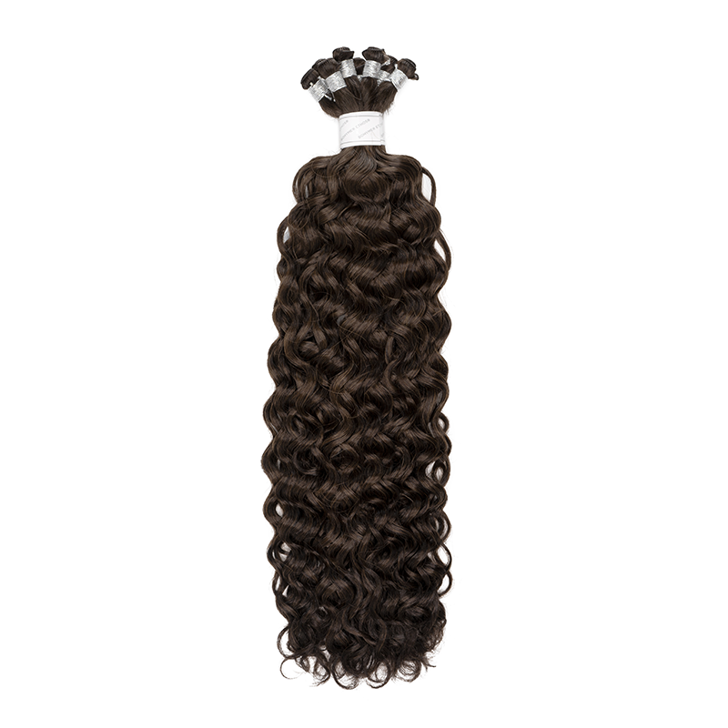 HAND TIED WEFT - BLENDED CURLS