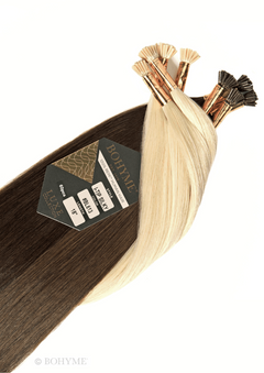 Bohyme Luxe I-Tip Extensions - Silky Straight - 60 Pcs - Simply Hair Co.