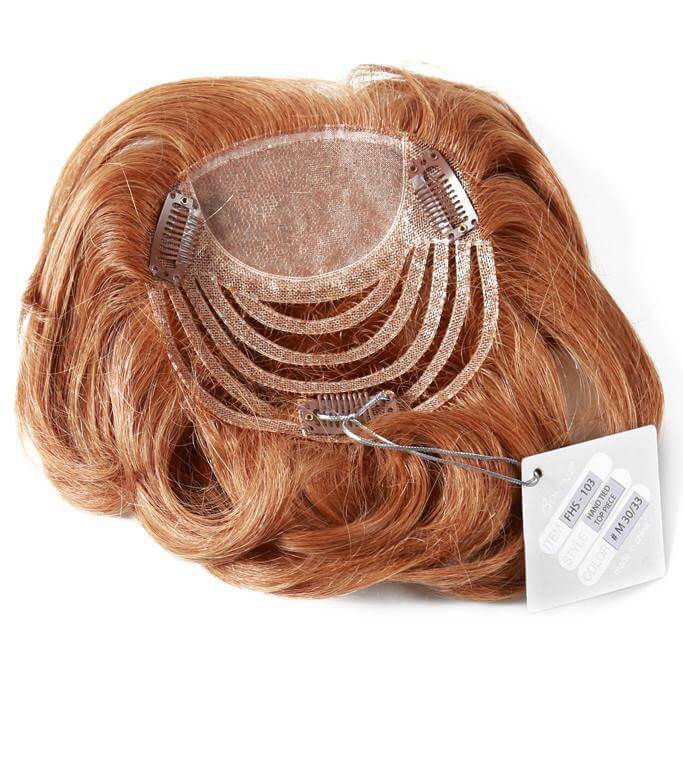 This 3-Piece simple design adds depth of flair, soft movement, and provides a chic bang style. Designed to add fullness to the crown and top of scalp.
