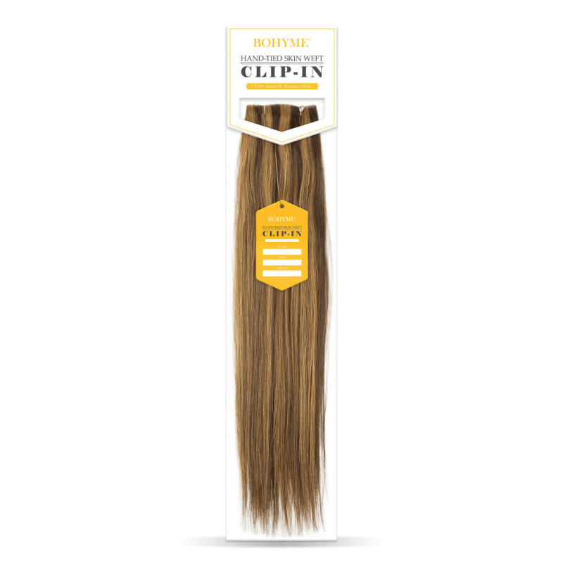 Bohyme Classic Hand Tied Skin Weft Clip In - Silky Straight | Final Sale - Simply Hair Co.