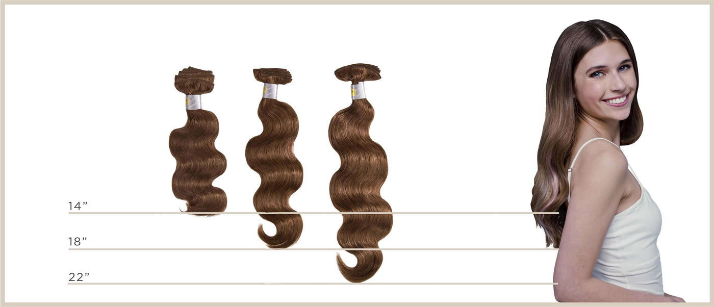 Bohyme Classic 120 Piece Body Wave I-Tips allow stylists to precisely add to specific areas for custom color, fullness and length.